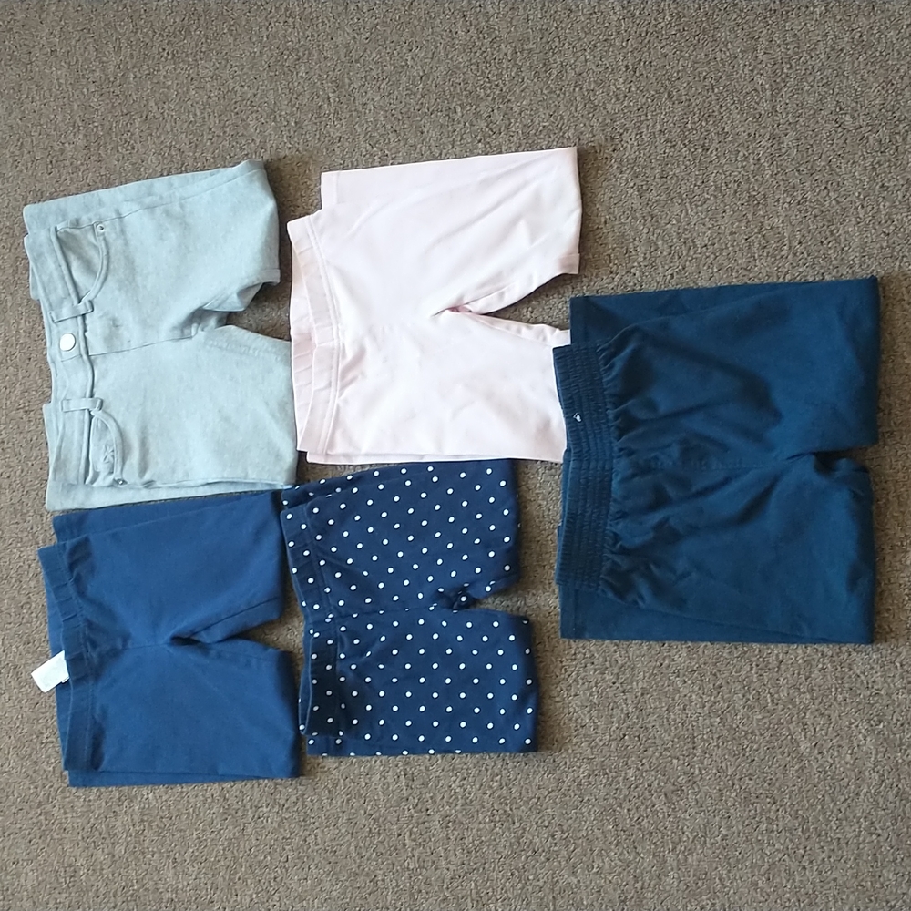 3T Girl Bundle of 5 Pairs of Pants